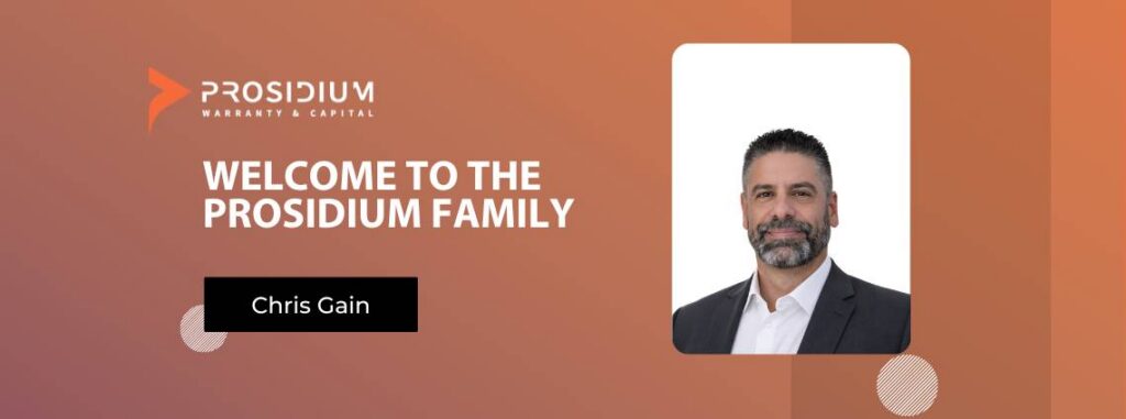 Welcome Chris Gain Prosidium Account Manager
